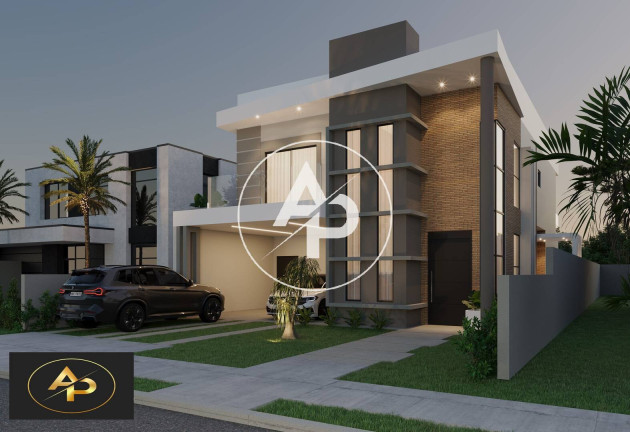 Imagem Casa de Condomínio com 4 Quartos à Venda, 262 m² em Jardim Carvalho - Ponta Grossa