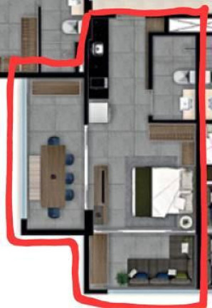 Imagem Apartamento com 2 Quartos à Venda, 41 m²em Aldeota - Fortaleza