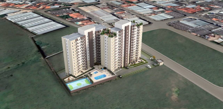Apartamento com 2 Quartos à Venda, 47 m² em Recreio Estoril - Atibaia