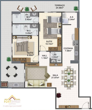 Imagem Imóvel com 2 Quartos à Venda, 96 m² em Aviação - Praia Grande Imagem Imóvel com 2 Quartos à Venda, 96 m² em Aviação - Praia Grande