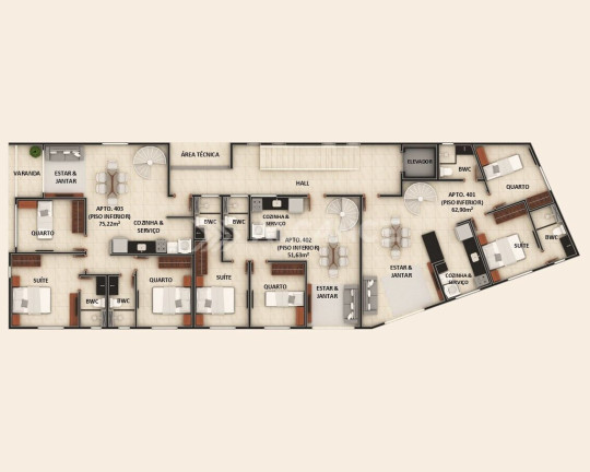 Imagem Apartamento com 2 Quartos à Venda, 91 m² em Bessa - João Pessoa Imagem Apartamento com 2 Quartos à Venda, 91 m² em Bessa - João Pessoa
