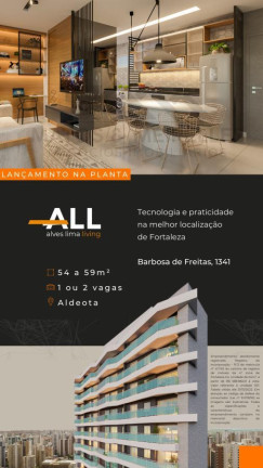 Imagem Apartamento com 2 Quartos à Venda, 59 m² em Aldeota - Fortaleza Imagem Apartamento com 2 Quartos à Venda, 59 m² em Aldeota - Fortaleza
