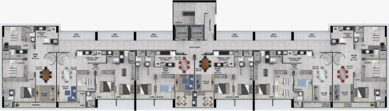 Imagem Apartamento com 3 Quartos à Venda, 78 m² em Bessa - João Pessoa