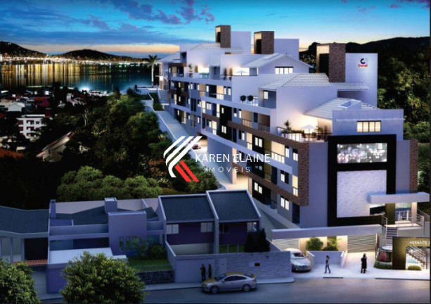 Apartamento com 2 Quartos à Venda, 59 m² em Coqueiros - Florianópolis