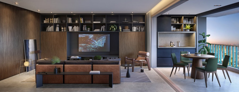 Imagem Apartamento com 1 Quarto à Venda, 111 m² em Moema Pássaros - São Paulo