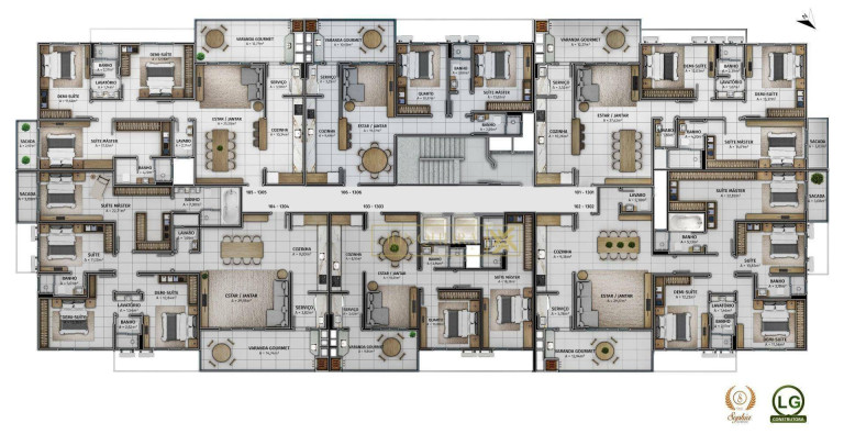Imagem Cobertura com 4 Quartos à Venda, 326 m² em Nossa Senhora Do Rosário - São José