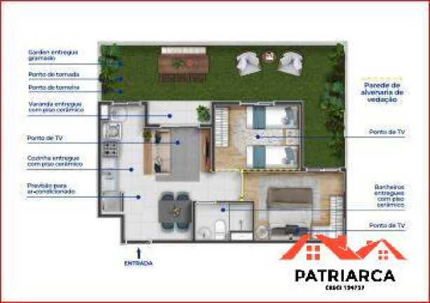 Imagem Apartamento com 2 Quartos à Venda, 44 m² em Jardim Denadai (nova Veneza) - Sumaré Imagem Apartamento com 2 Quartos à Venda, 44 m² em Jardim Denadai (nova Veneza) - Sumaré