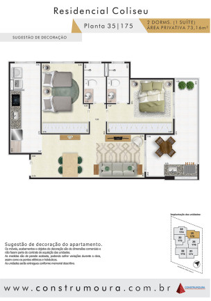 Imagem Apartamento com 2 Quartos à Venda, 73 m² em Jardim Praia Grande - Mongaguá