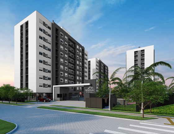 Apartamento com 2 Quartos à Venda, 52 m² em Santa Cruz - Gravataí