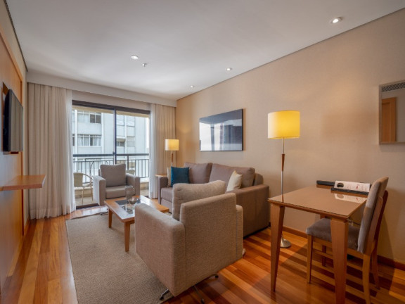 Flat com 1 Quarto à Venda, 60 m² em Jardim Paulista - São Paulo