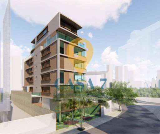 Apartamento com 2 Quartos à Venda, 13 m² em Sion - Belo Horizonte