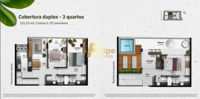 Imagem Imóvel com 2 Quartos à Venda, 61 m² em Praia Da Costa - Vila Velha