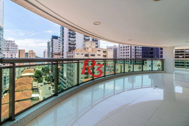 Apartamento com 4 Quartos à Venda, 487 m² em Ponta Da Praia - Santos