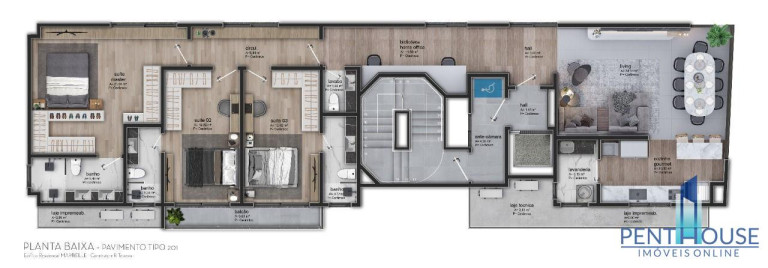 Imagem Apartamento com 3 Quartos à Venda, 117 m² em Centro - Balneário Camboriú Imagem Apartamento com 3 Quartos à Venda, 117 m² em Centro - Balneário Camboriú