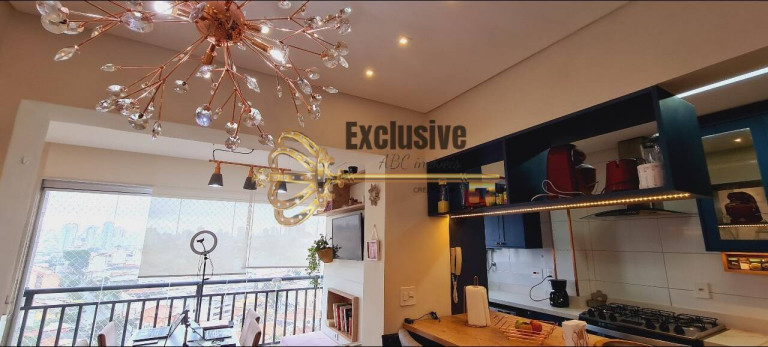 Imagem Apartamento com 3 Quartos à Venda, 96 m² em Vila Scarpelli - Santo André