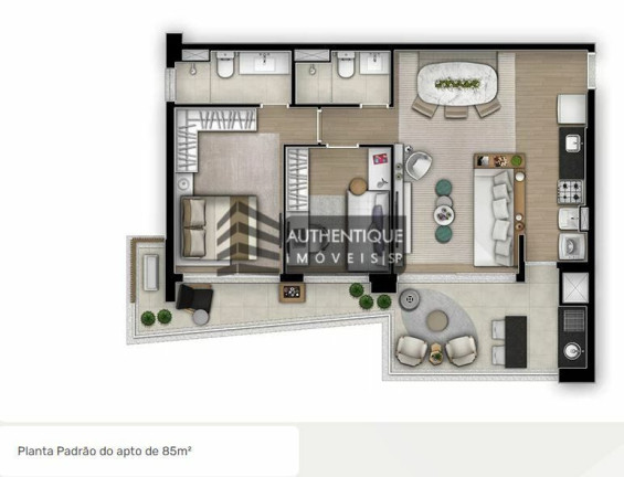 Imagem Apartamento com 2 Quartos à Venda, 84 m² em Pinheiros - São Paulo Imagem Apartamento com 2 Quartos à Venda, 84 m² em Pinheiros - São Paulo