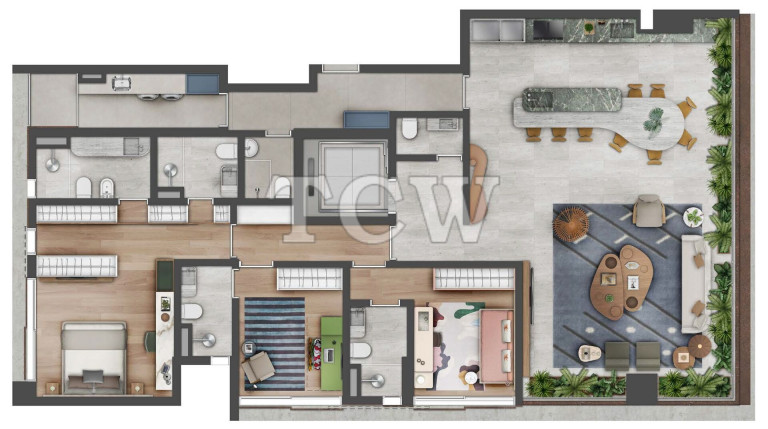 Imagem Apartamento com 3 Quartos à Venda, 171 m² em Vila Nova Conceição - São Paulo
