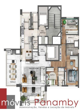 Imagem Apartamento com 3 Quartos à Venda, 152 m² em Vila Olímpia - São Paulo Imagem Apartamento com 3 Quartos à Venda, 152 m² em Vila Olímpia - São Paulo