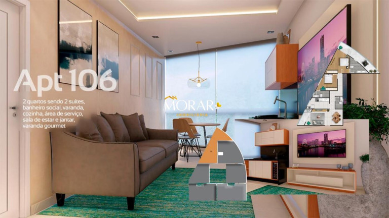Imagem Apartamento com 1 Quarto à Venda, 62 m² em Nova São Pedro - São Pedro Da Aldeia