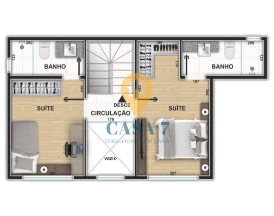 Imagem Apartamento com 1 Quarto à Venda, 40 m² em Serra - Belo Horizonte