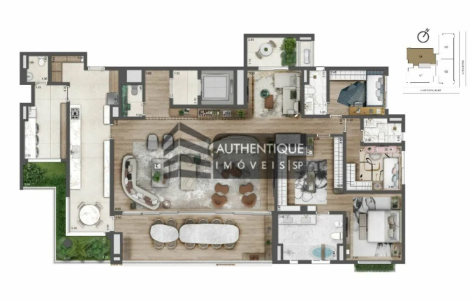 Imagem Apartamento com 3 Quartos à Venda, 252 m² em Moema - São Paulo Imagem Apartamento com 3 Quartos à Venda, 252 m² em Moema - São Paulo