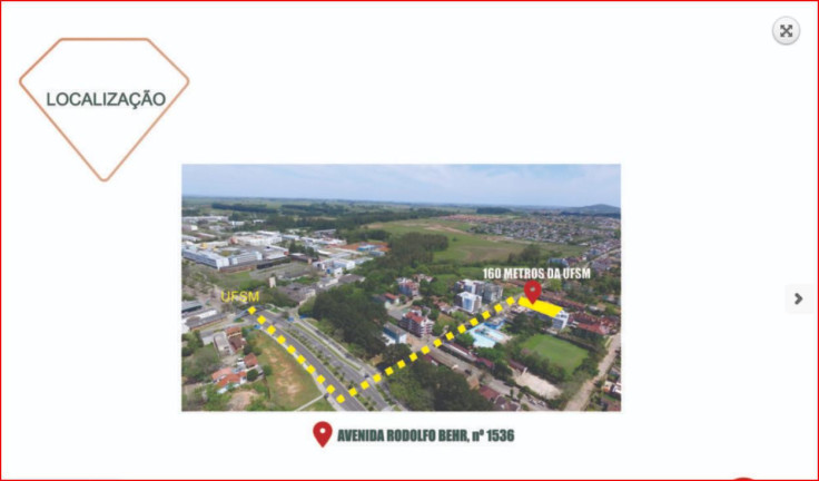 Imagem Apartamento com 1 Quarto à Venda, 42 m² em Camobi - Santa Maria