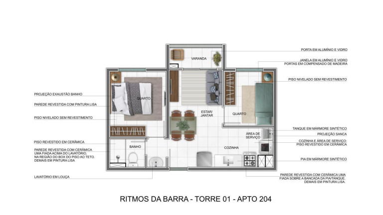 Imagem Apartamento com 2 Quartos à Venda, em Barra Funda - São Paulo Imagem Apartamento com 2 Quartos à Venda, em Barra Funda - São Paulo