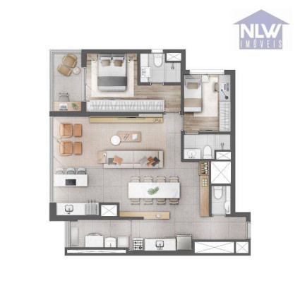 Apartamento com 3 Quartos à Venda, 88 m² em Alto Da Lapa - São Paulo