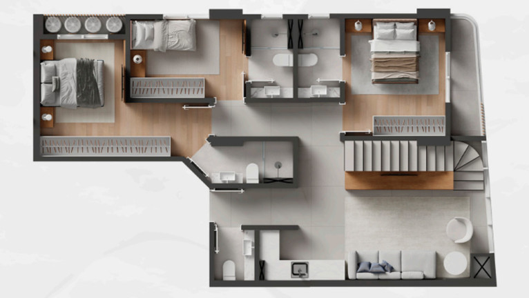 Imagem Imóvel com 3 Quartos à Venda, 89 m² em Centro - Itajaí Imagem Imóvel com 3 Quartos à Venda, 89 m² em Centro - Itajaí