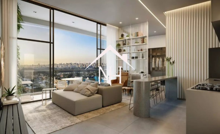 Apartamento com 1 Quarto à Venda, 31 m² em Indianópolis - São Paulo