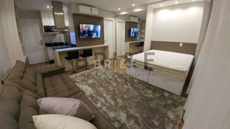 Apartamento com 1 Quarto para Alugar, 43 m² em Brooklin - São Paulo