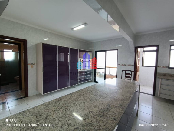 Imagem Apartamento com 4 Quartos para Alugar, 180.000 m² em Vila Caicara - Praia Grande