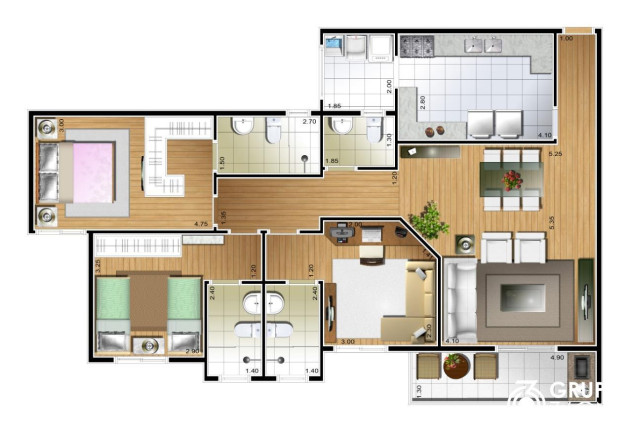 Imagem Apartamento com 3 Quartos à Venda, 121 m² em Olímpico - São Caetano Do Sul Imagem Apartamento com 3 Quartos à Venda, 121 m² em Olímpico - São Caetano Do Sul