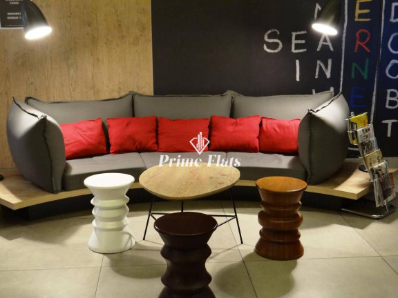 Imagem Apartamento com 1 Quarto à Venda, 18 m² em Valongo - Santos Imagem Apartamento com 1 Quarto à Venda, 18 m² em Valongo - Santos
