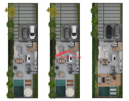 Imagem Sobrado com 3 Quartos à Venda, 133 m² em Glória - Joinville