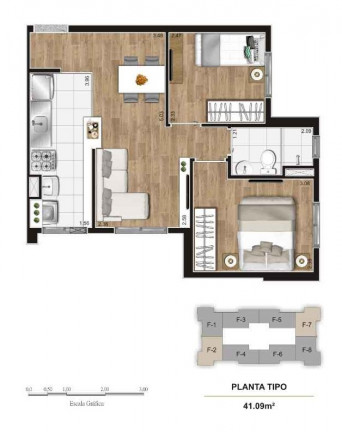 Imagem Apartamento com 2 Quartos à Venda, 41 m² em Vila Nova Cachoeirinha - São Paulo