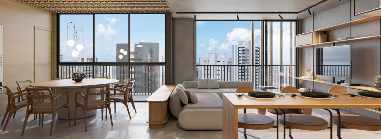 Apartamento com 3 Quartos à Venda, 130 m² em Boa Viagem - Recife