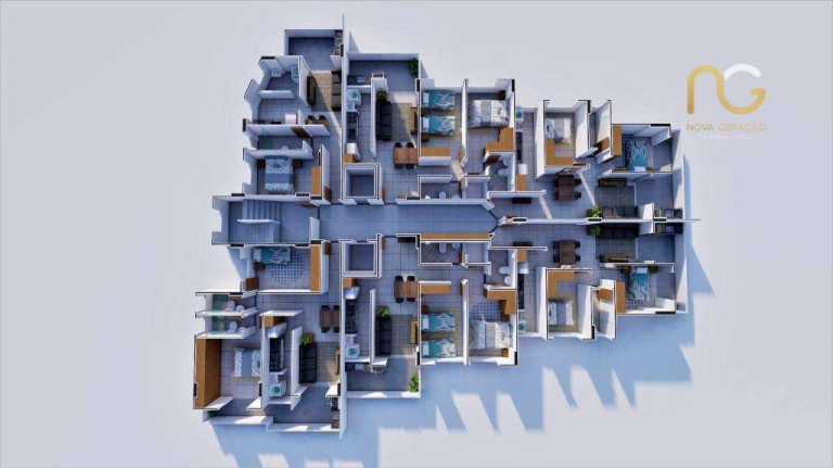 Imagem Apartamento com 1 Quarto à Venda, 50 m² em Vilamar - Praia Grande Imagem Apartamento com 1 Quarto à Venda, 50 m² em Vilamar - Praia Grande