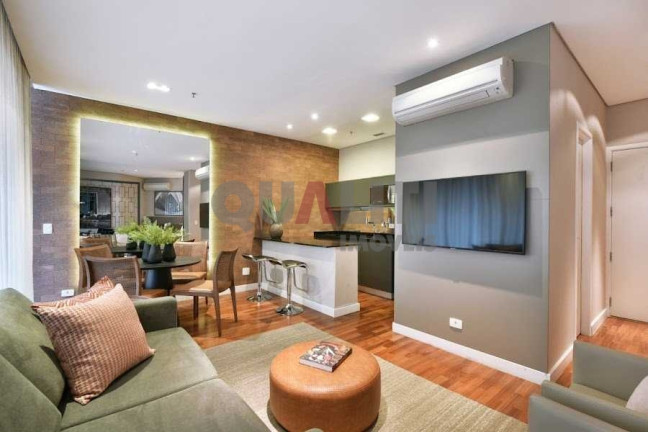 Studio com 1 Quarto para Alugar, 65 m² em Vila Olímpia - São Paulo