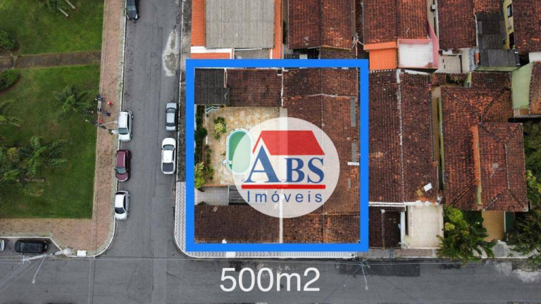 Terreno à Venda, 500 m² em Maracanã - Praia Grande
