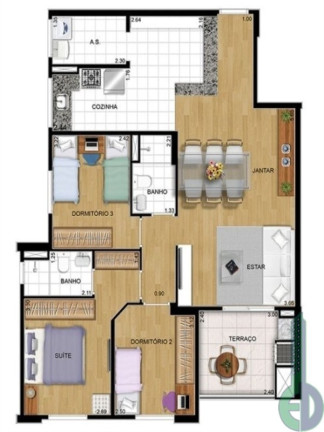 Imagem Imóvel com 3 Quartos à Venda, 91 m² em Vila América - Santo Andre Imagem Imóvel com 3 Quartos à Venda, 91 m² em Vila América - Santo Andre
