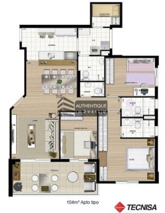 Imagem Apartamento com 3 Quartos à Venda, 104 m² em Centro - São Bernardo Do Campo Imagem Apartamento com 3 Quartos à Venda, 104 m² em Centro - São Bernardo Do Campo