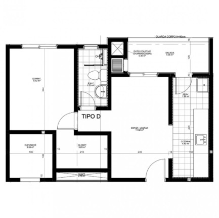 Imagem Apartamento com 1 Quarto à Venda, 45 m² em Pinheirinho - Curitiba Imagem Apartamento com 1 Quarto à Venda, 45 m² em Pinheirinho - Curitiba