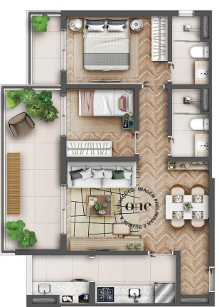 Imagem Apartamento com 2 Quartos à Venda, 73 m² em Butantã - São Paulo Imagem Apartamento com 2 Quartos à Venda, 73 m² em Butantã - São Paulo