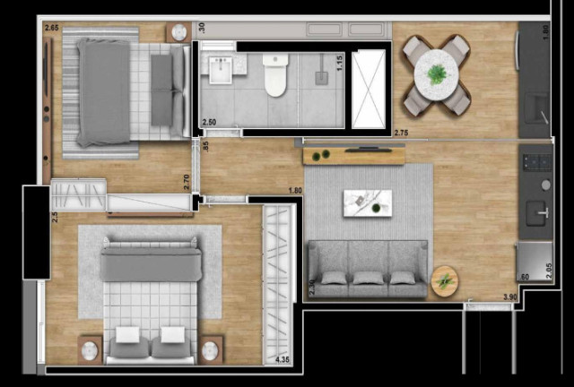 Imagem Cobertura com 2 Quartos à Venda, 328 m² em Pinheiros - São Paulo