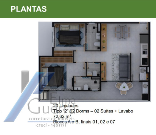 Imagem Apartamento com 2 Quartos à Venda, 76 m² em Mato Dentro - Ubatuba Imagem Apartamento com 2 Quartos à Venda, 76 m² em Mato Dentro - Ubatuba