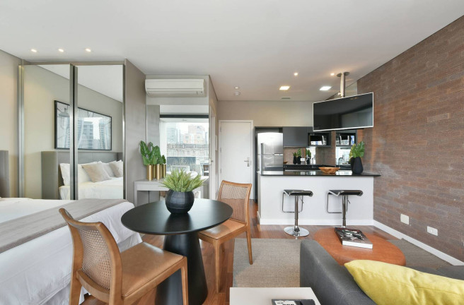 Imagem Apartamento com 1 Quarto à Venda, 35 m² em Vila Olímpia - São Paulo Imagem Apartamento com 1 Quarto à Venda, 35 m² em Vila Olímpia - São Paulo