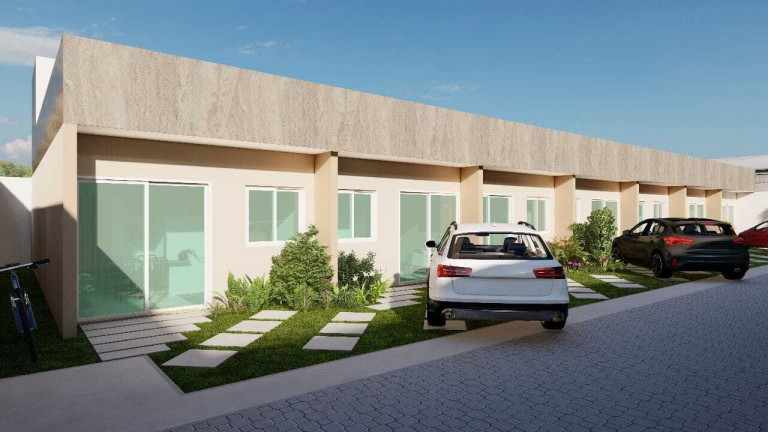 Imagem Casa de Condomínio com 2 Quartos à Venda, 45 m² em Buraquinho - Lauro De Freitas Imagem Casa de Condomínio com 2 Quartos à Venda, 45 m² em Buraquinho - Lauro De Freitas