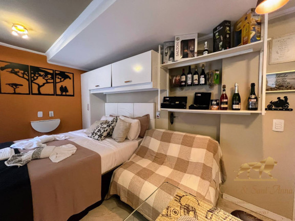 Imagem Kitnet com 1 Quarto para Alugar, 25 m² em Santa Cruz - Campos Do Jordão