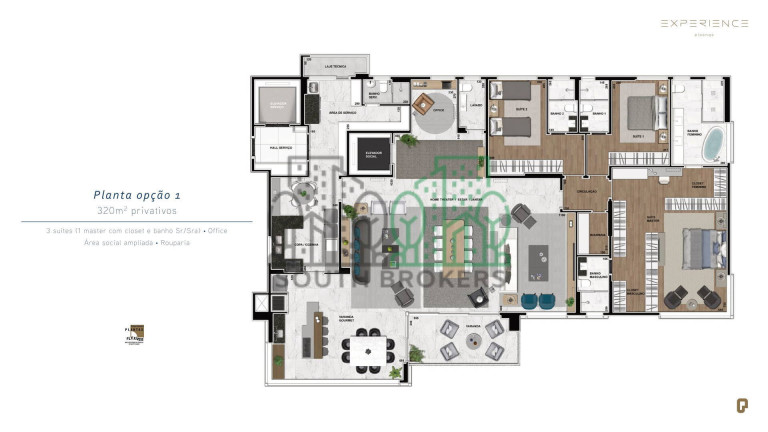 Imagem Apartamento com 4 Quartos à Venda, 320 m² em Ecoville - Curitiba Imagem Apartamento com 4 Quartos à Venda, 320 m² em Ecoville - Curitiba